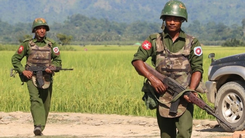 Солдаты Мьянмы