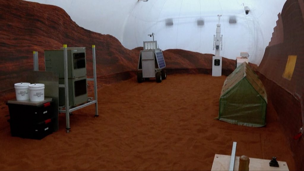 Could you endure Nasa's 3D-printed Mars simulation?