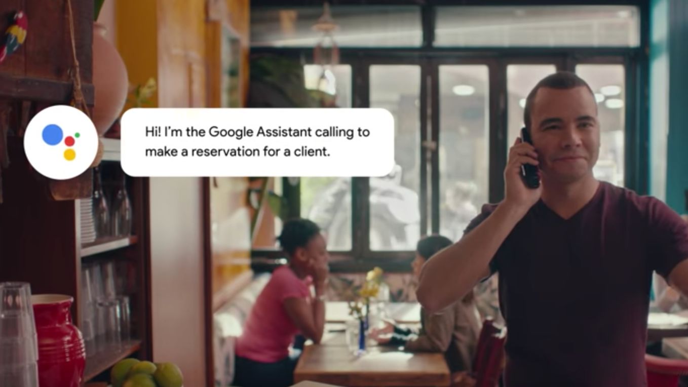 google talking robot