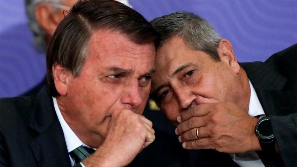 Bolsonaro e Braga Netto