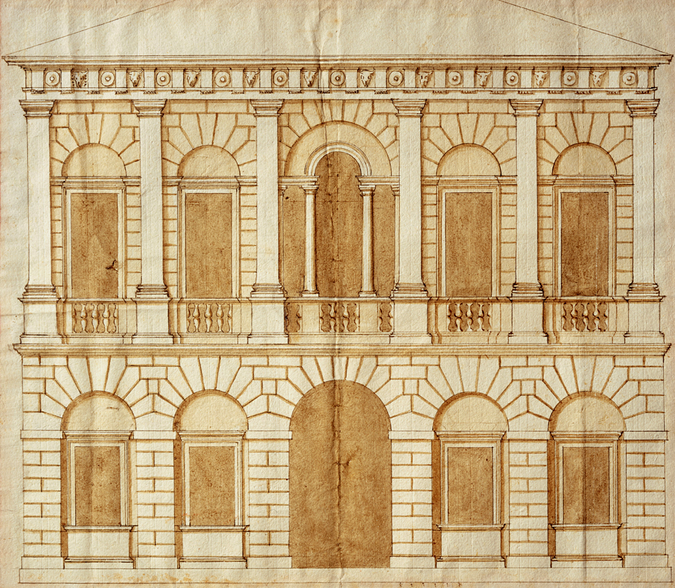 Дизайн дворца - Андреа Палладио, около 1540-х годов