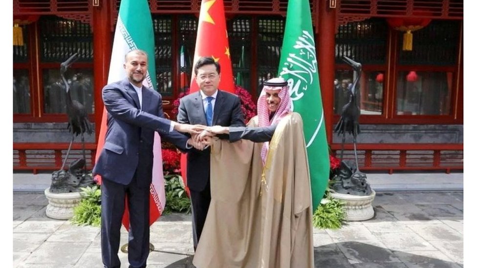 السعودية، إيران، الصين