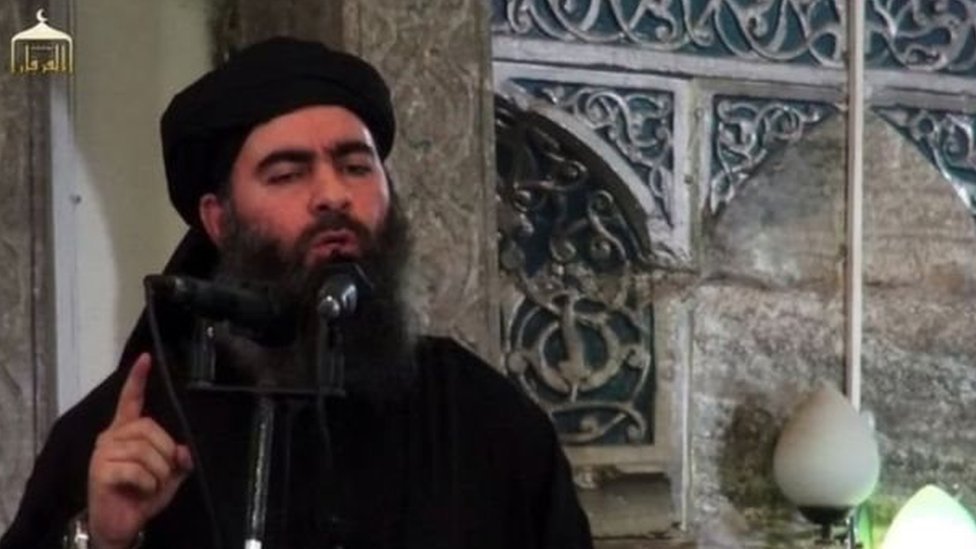 أبو بكر البغدادي زعيم تنظيم الدولة الإسلامية