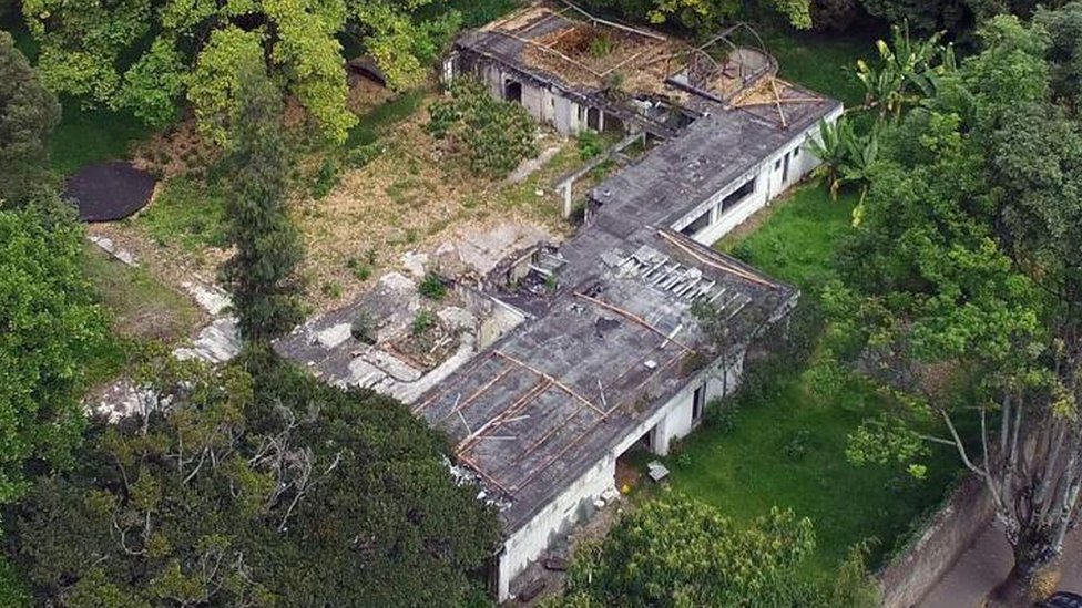 La antigua mansión del excapo del Cartel de Medellín Gonzalo Rodríguez  Gacha que China convertirá en una de sus embajadas más grandes de América  Latina - BBC News Mundo