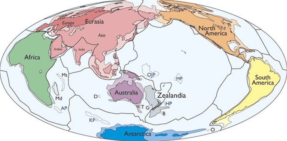 Zealandia Is There An Eighth Continent Under New Zealand Bbc News