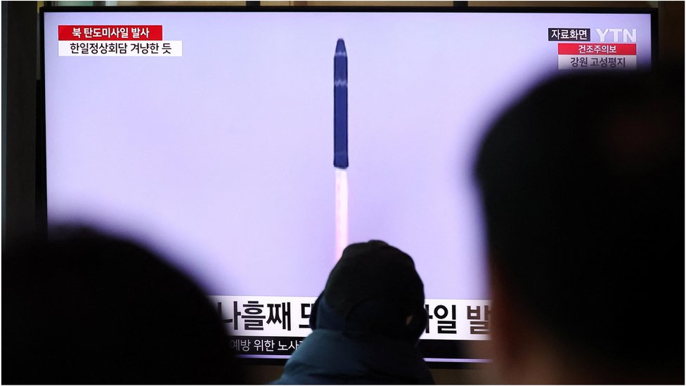 North Korea fires long range missile ahead of Japan-South Korea talks