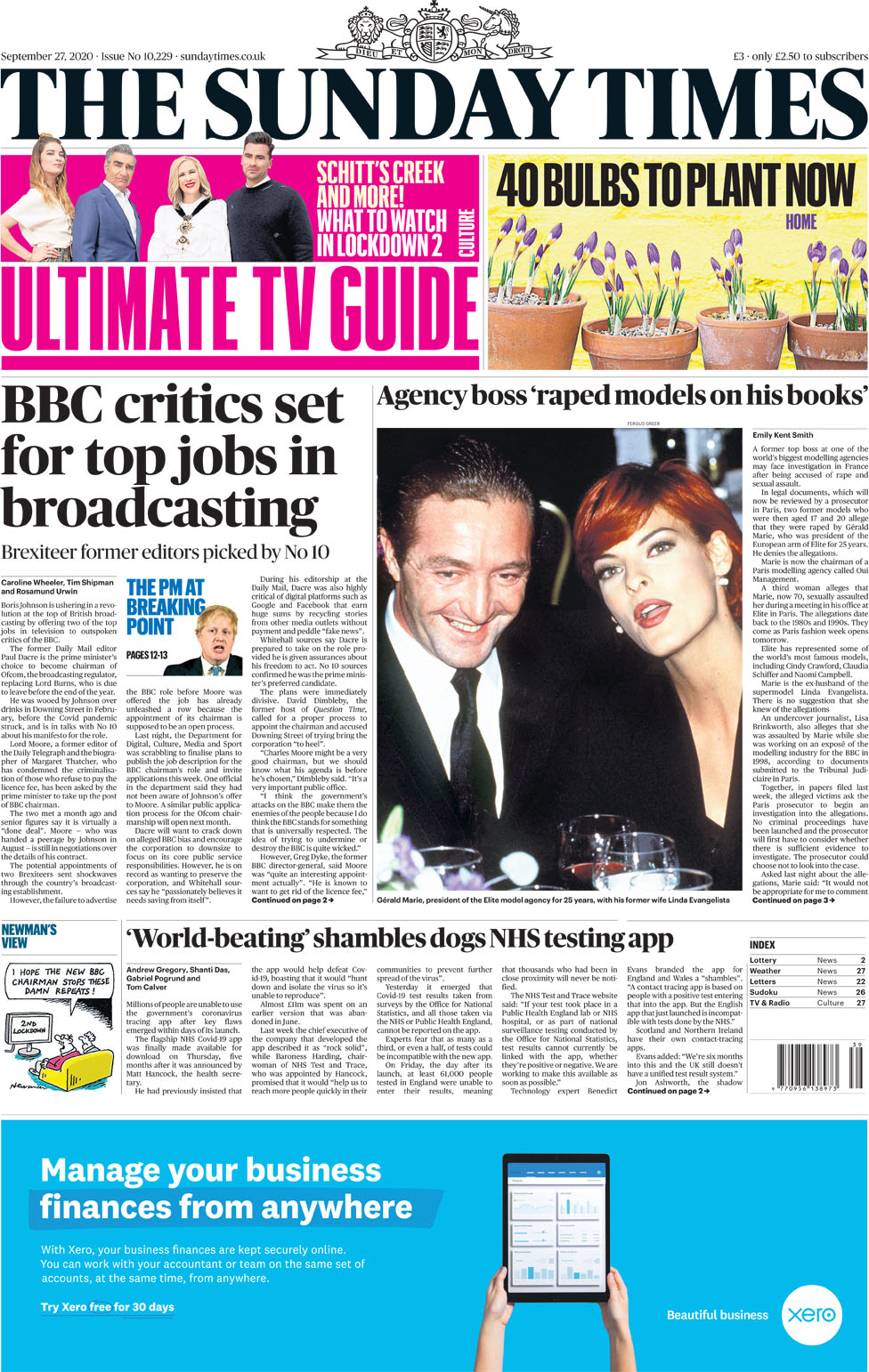 Newspaper headlines: Johnson 'faces Covid revolt', and Charles' warning - BBC News