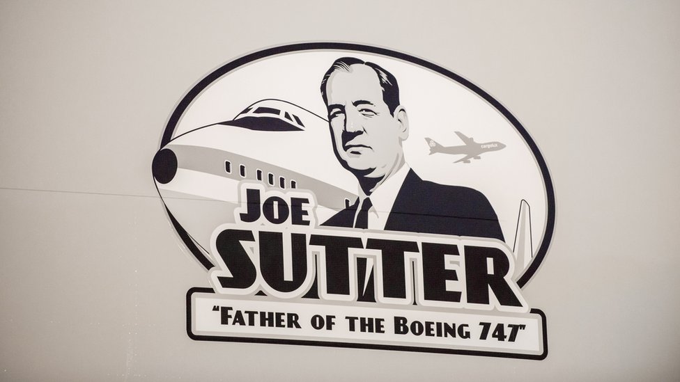 Декаль «Отец Боинга 747», Джо Саттер