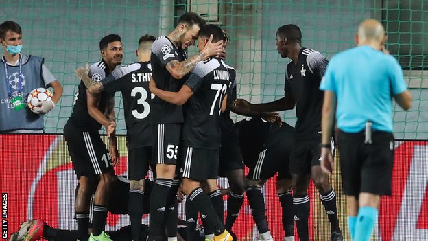 Sheriff Tiraspol beat Dinamo Zagreb in a play-off to become the first Moldovan league team to reach the Champions League group stage