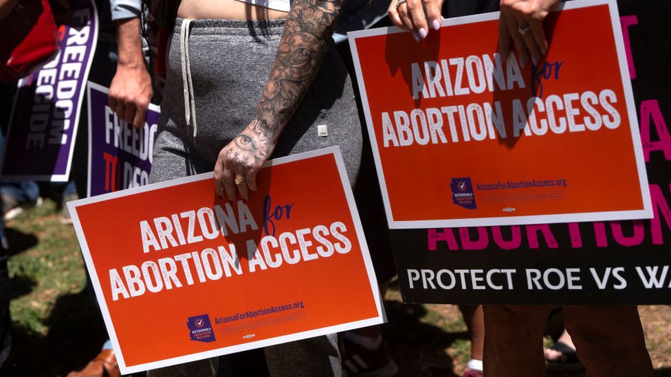 Arizona Senate votes to repeal 1864 abortion ban