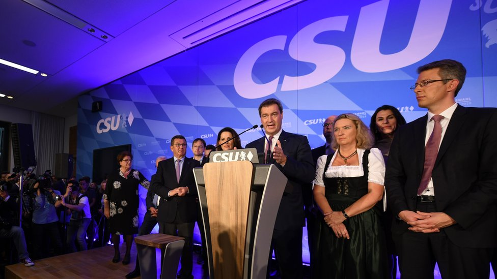 Hrišćansko-socijalna unija pretrpela je gubitke na izborima u Bavarskoj