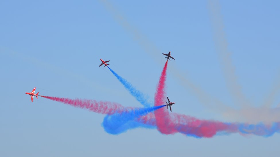 Jersey Air Display takes place BBC News