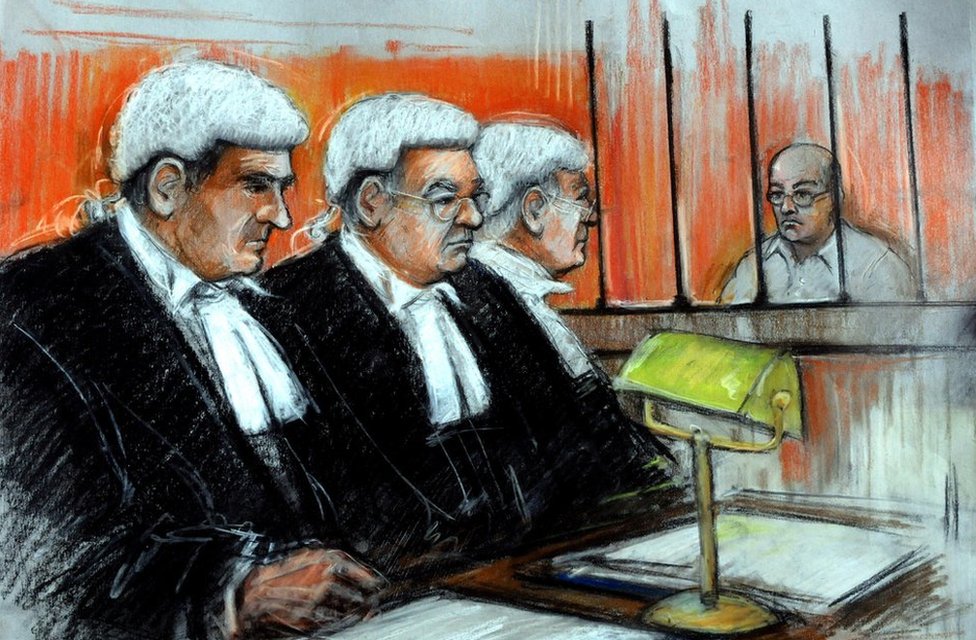 Колин Вилы обжалование срока его приговора в Апелляционном суде Лондона в апреле 2009 г.