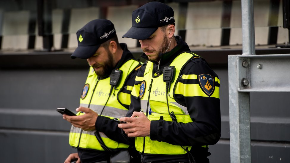 Polisi di Rotterdam, Belanda