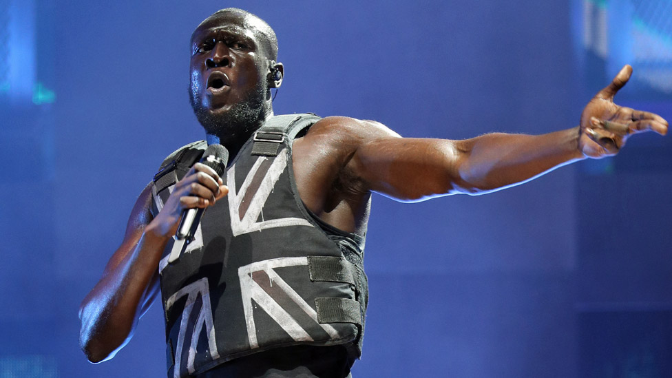 Stormzy на Гластонбери 2019