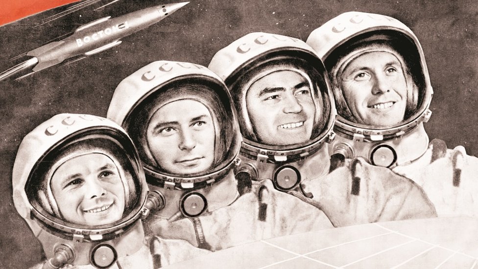 Cosmonautas rusos