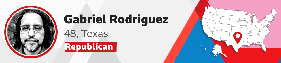 加布裏埃爾·羅德里格斯（Gabriel Rodriguez ）48歲 共和黨籍，德州