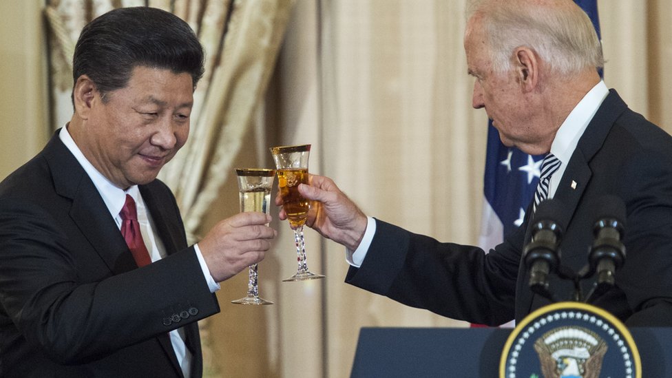 Joe Biden ile Şi Jinping