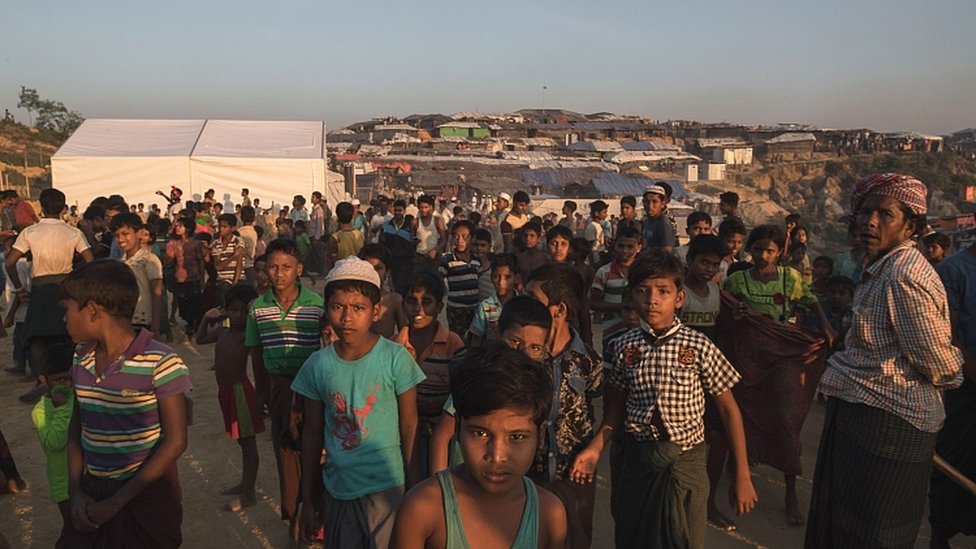 Tras su visita, Francisco irá a Bangladesh donde se encontrará con un pequeño grupo de refugiados rohingyas. Campo de refugiados rohingyas en Bangladesh