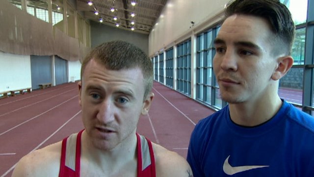 Olympic bronze medallists Paddy Barnes and Michael Conlan