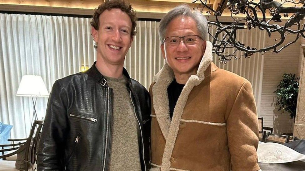 Mark Zakerberg i Džensen Huang su razmenili jakne