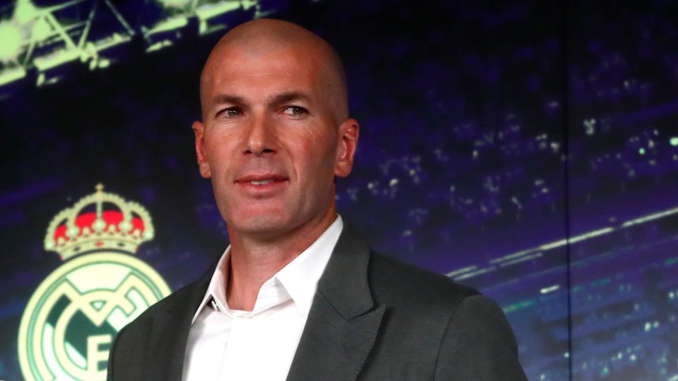 Zinedine Zidane, "Eve dönmekten çok mutluyum" dedi.