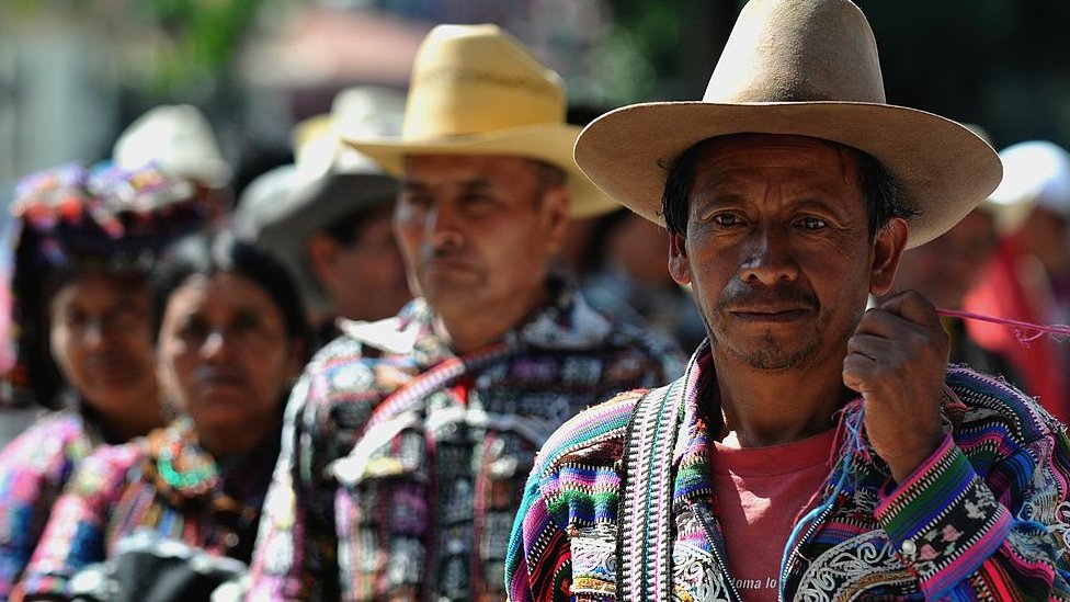 Indígenas guatemaltecos