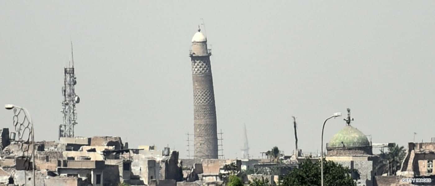 Al-Hadba minaret on 20 June 2017