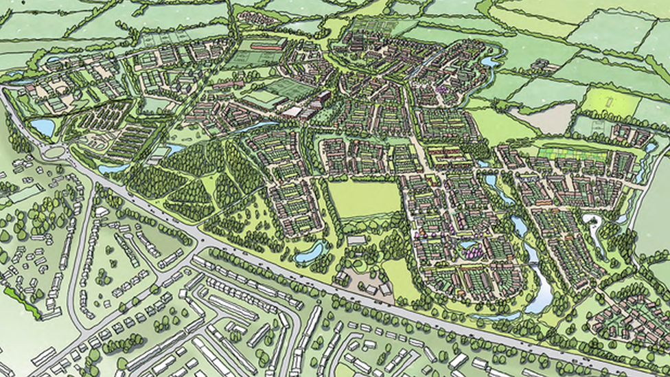 Оксфордширский сайт Cotswolds Garden Village