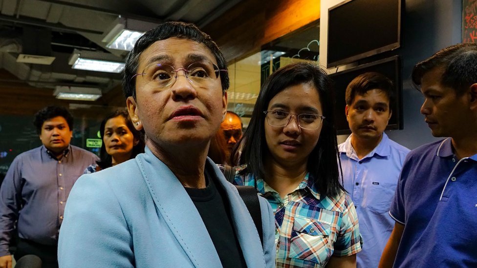 Maria Ressa: Head of Philippines news site Rappler arrested