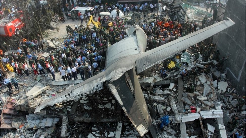 Crash garuda indonesia Deadly Overrun: