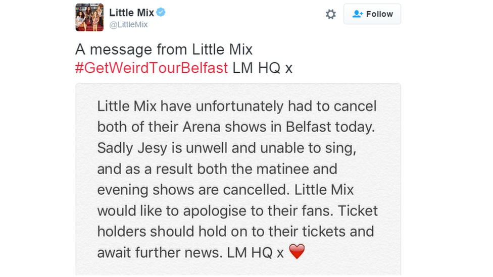 Твит Little Mix