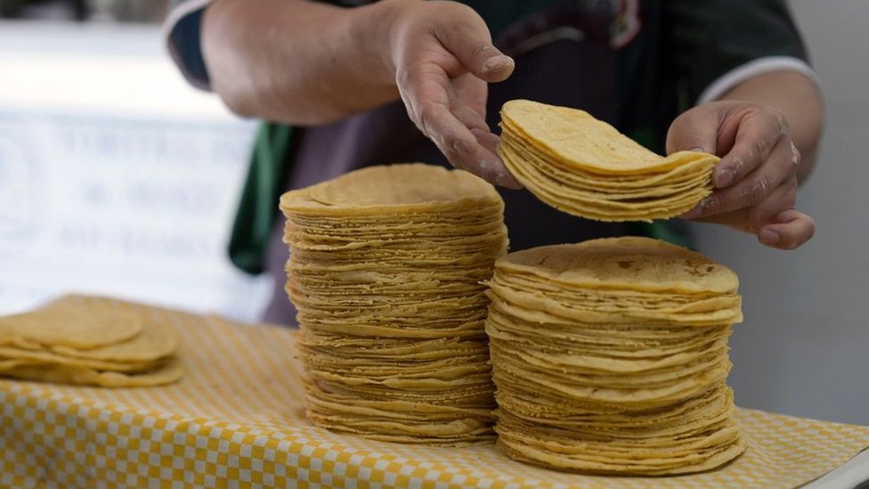 Tortillas, México.