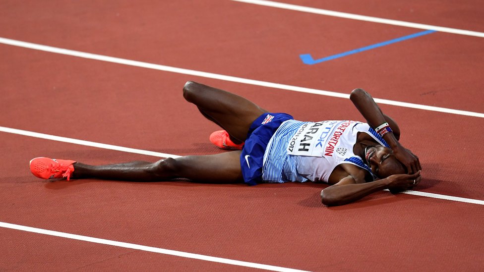 Mo Farah fue el mejor fondista de su generación, pero no pudo despedirse con una victoria frente a su afición. Mo Farah