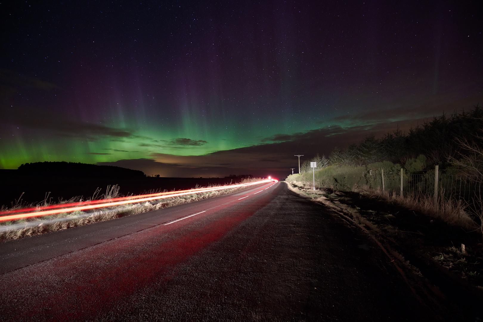 Bright lights: Images of Wednesday’s Aurora Borealis - BBC News