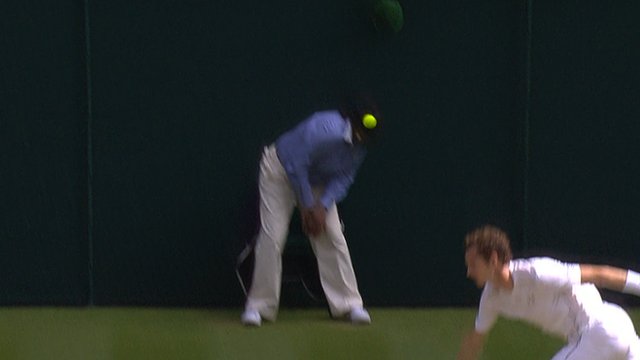 Wimbledon: Ivo Karlovic hits line judge with 134mph serve