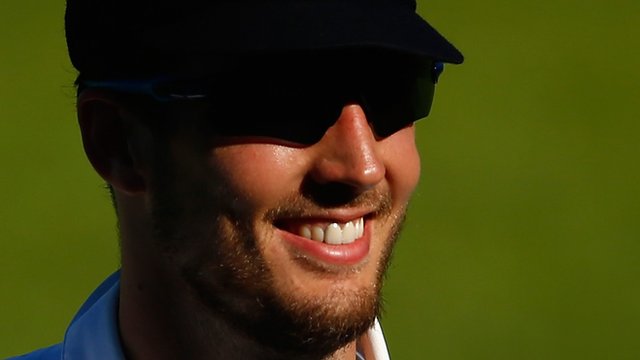 England bowler Steven Finn