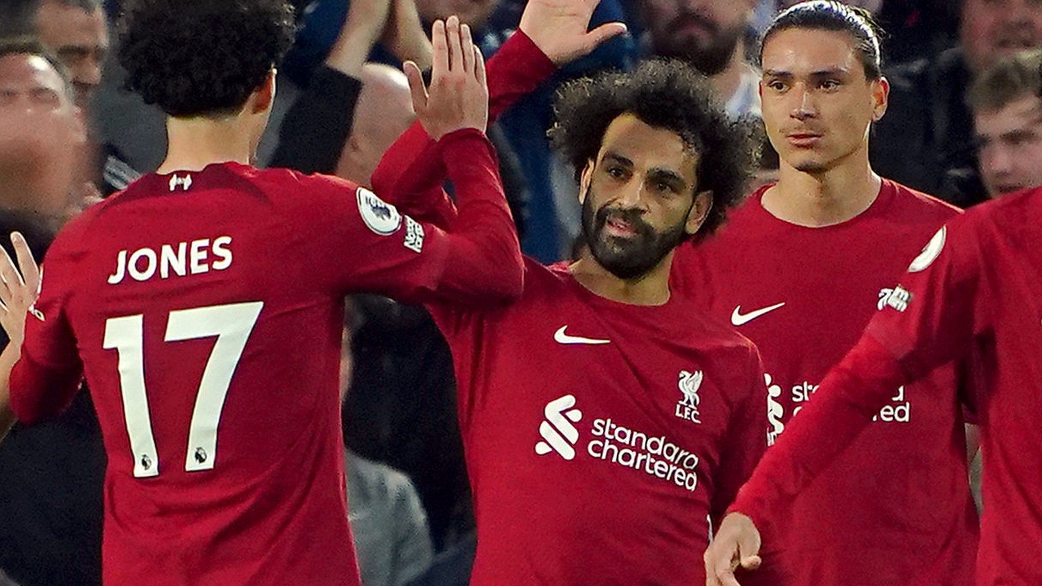 Liverpool 1-0 Fulham: Mohamed Salah scores for eighth straight Anfield game