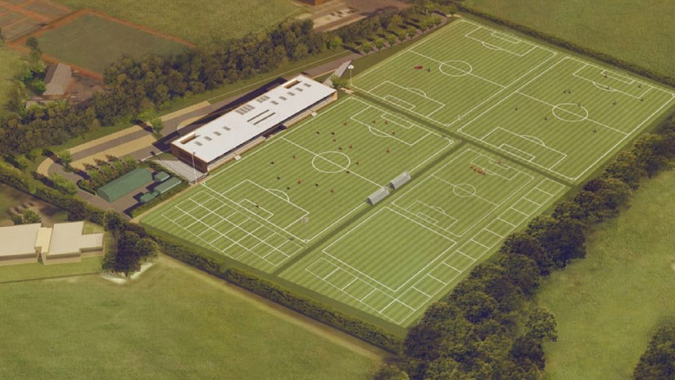 Bristol City submits plans for new training ground - BBC News