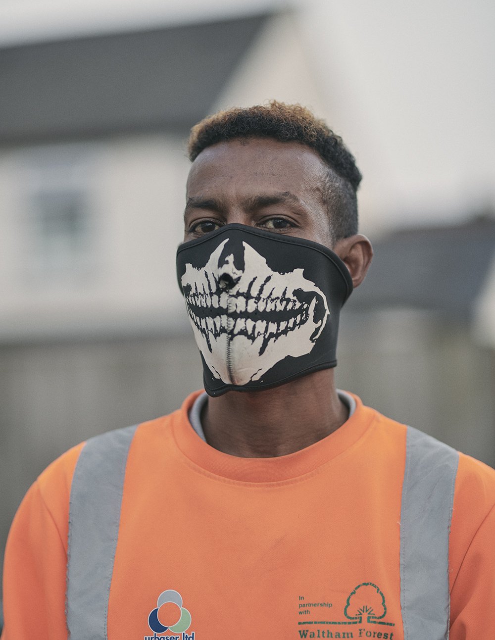 Man in a mask