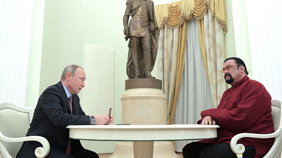 Steven Seagal ve Vladimir Putin