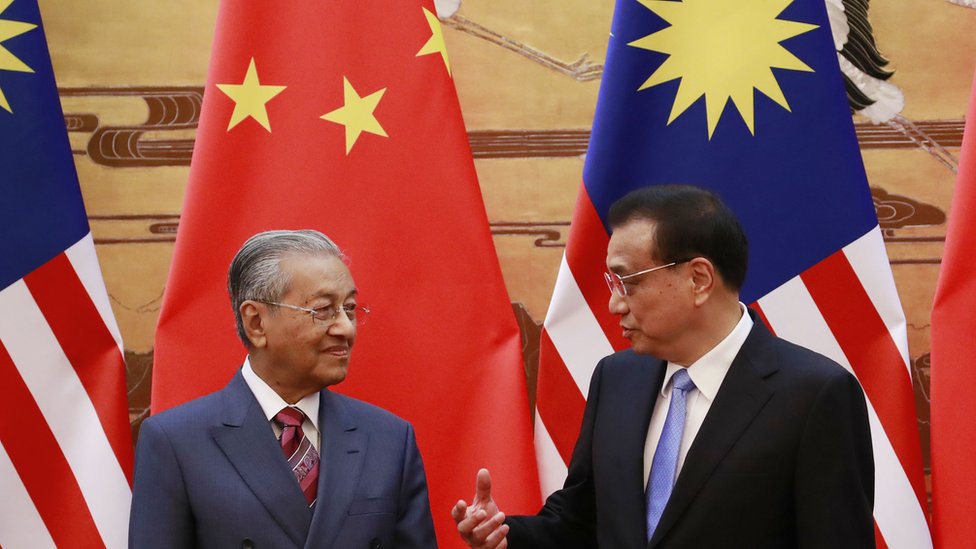 Mahathir dan PM Cina Li Keqiang