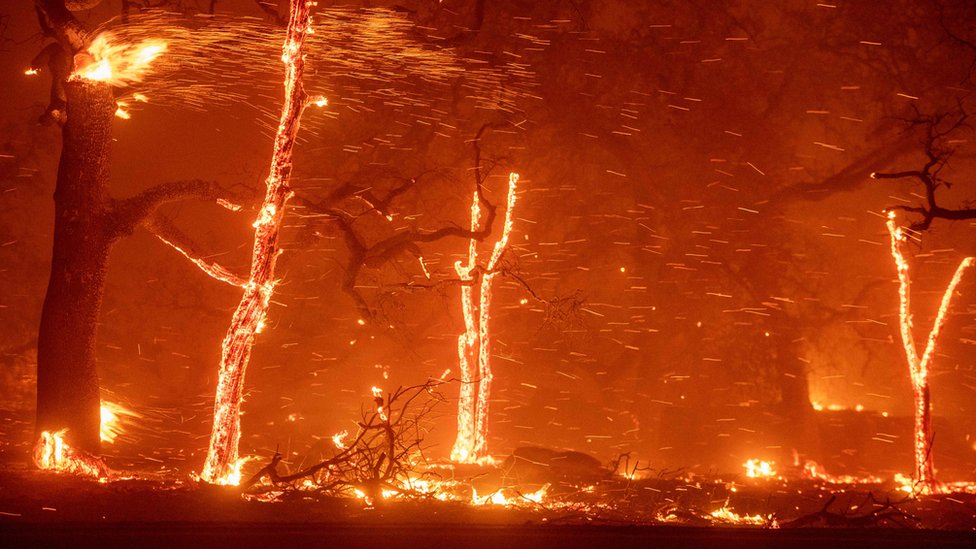 Incendio en California en 2018
