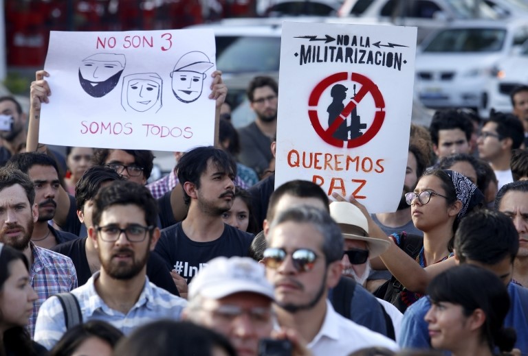 Protesta en Guadalajara