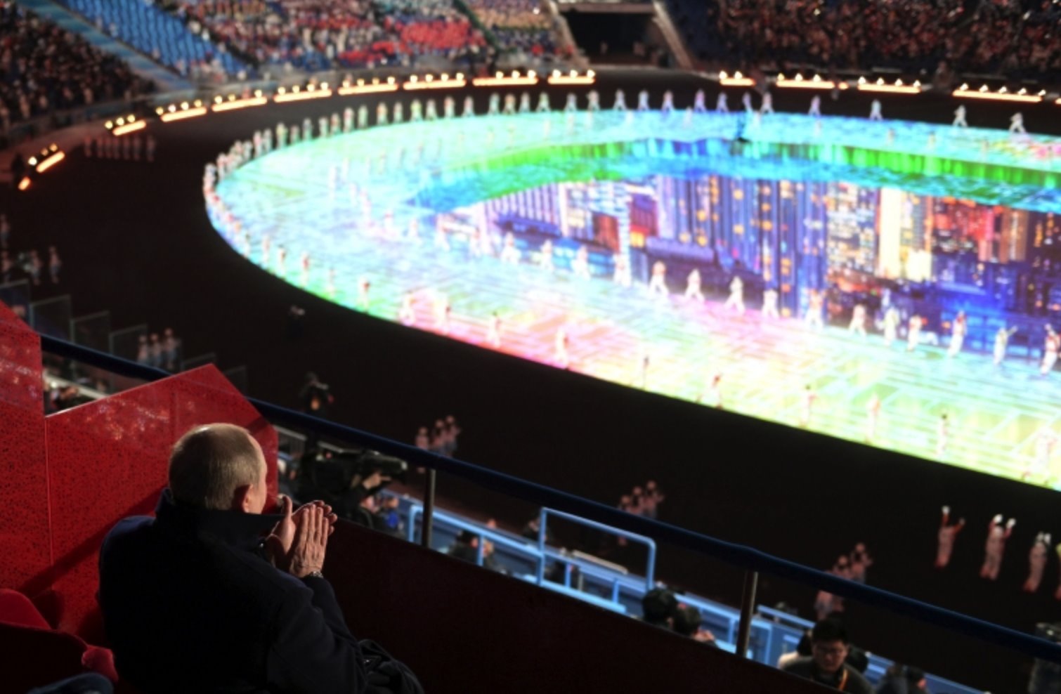 Putin na abertura dos Jogos Olímpicos de Pequim