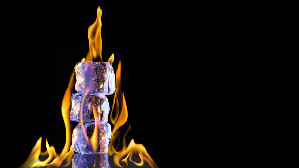 El cuerpo hace malabarismos para soportarlo todo. Hielos ardiendo