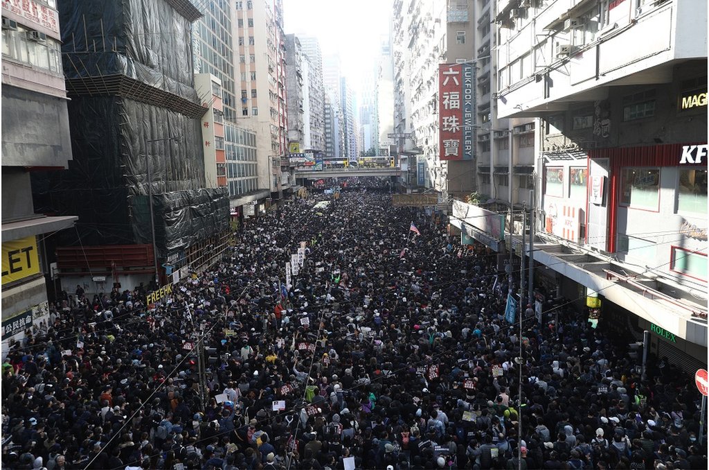 香港"民陣"星期日發起"國際人權日遊行"