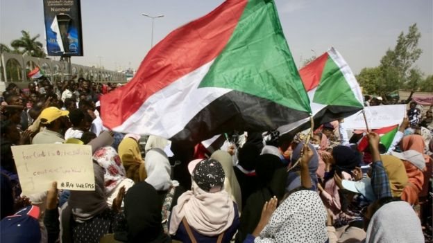 Sudan'da protestolar