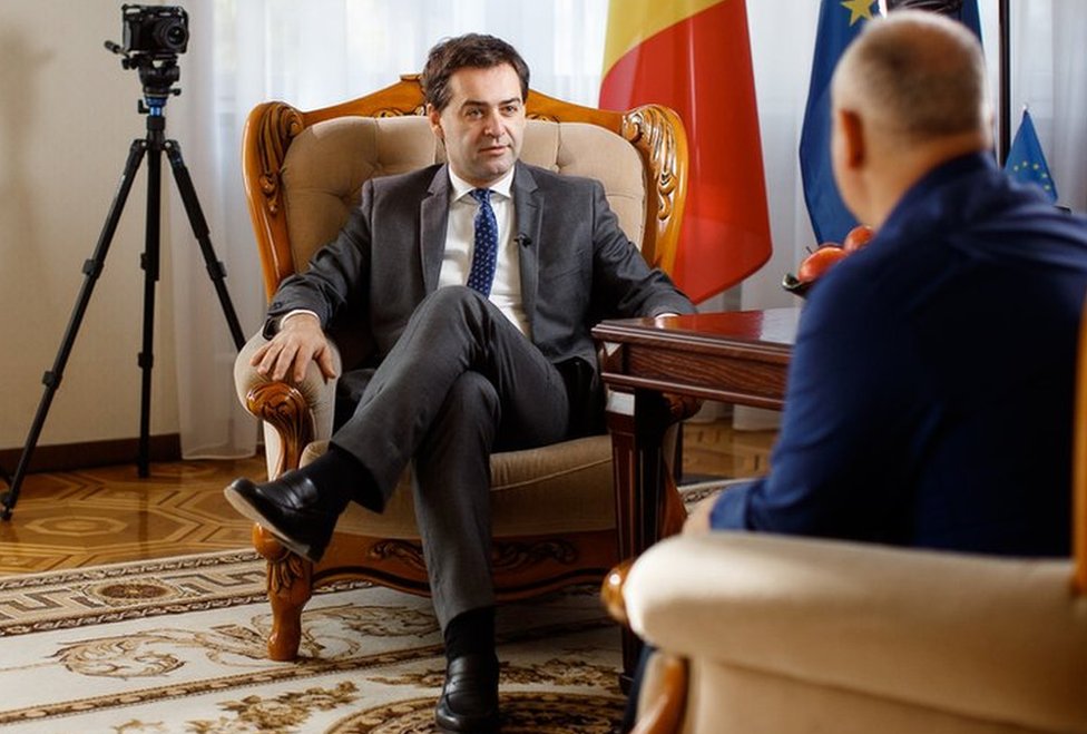 Moldovan Foreign Minister Nicu Popescu