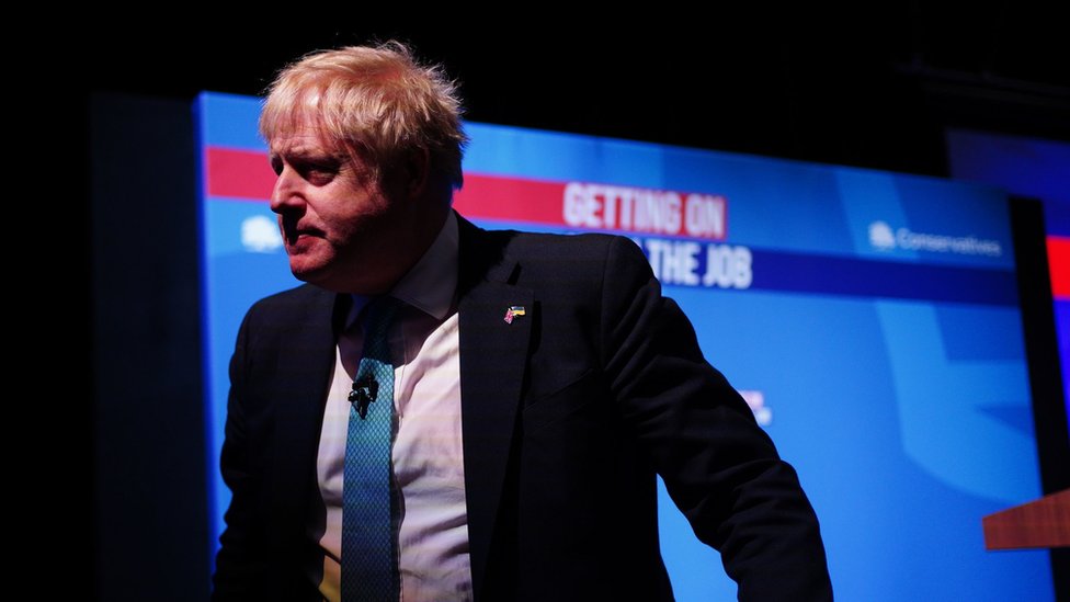Boris Johnson: Ive been forced out over Partygate report